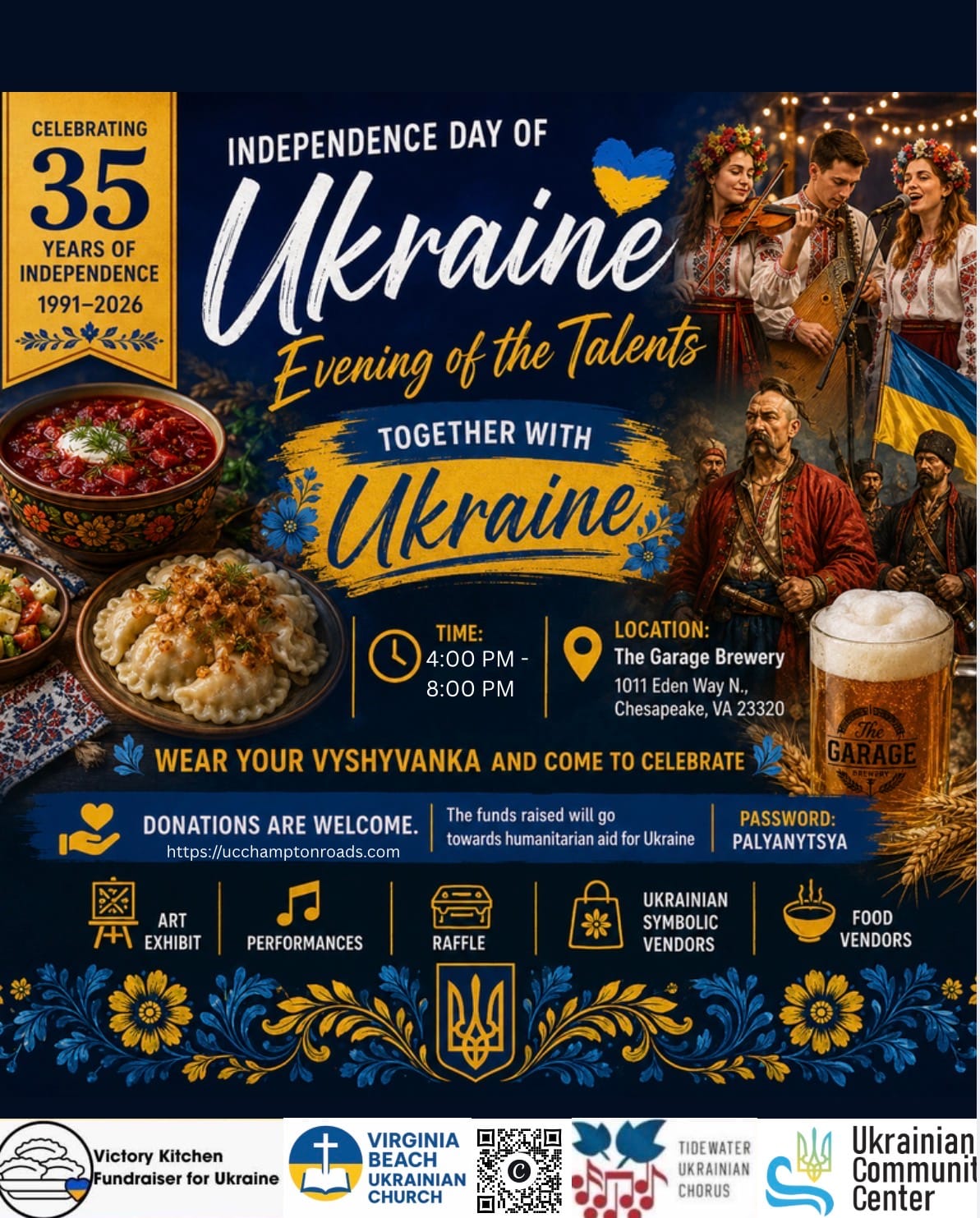 День Незалежності України. Вечір Талантів - Independence Day of Ukraine. Evening of the Talents