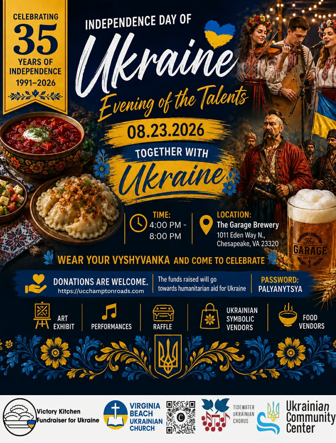 День Незалежності України. Вечір Талантів - Independence Day of Ukraine. Evening of the Talents