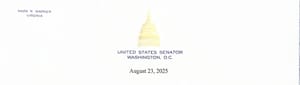 US Senator Mark R. Warner congratulates the local Ukrainian community on the Independence Day of Ukraine