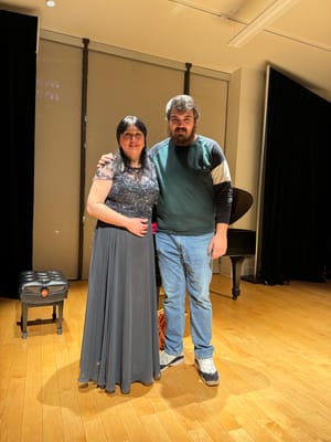 It was an Evening of Classical Brilliance by Olena Morozova, an excellent piano player and composer.