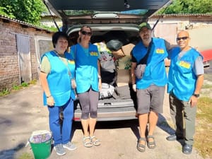 Report from Ukraine by Iryna Kutsevol-Conwell: Your Support in Action